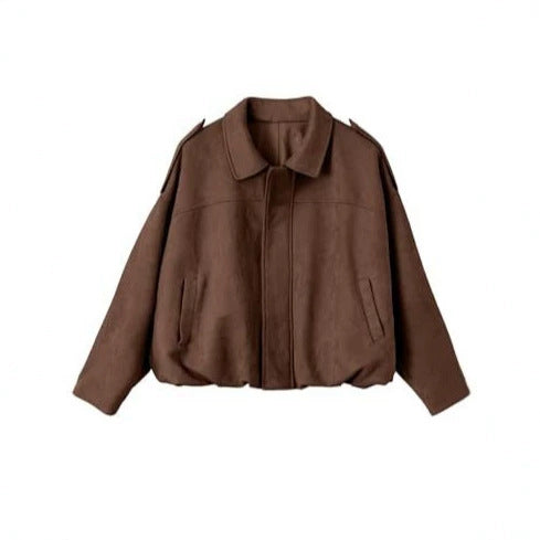 Damen Modische und luftige Oversized Jacke – Célinea