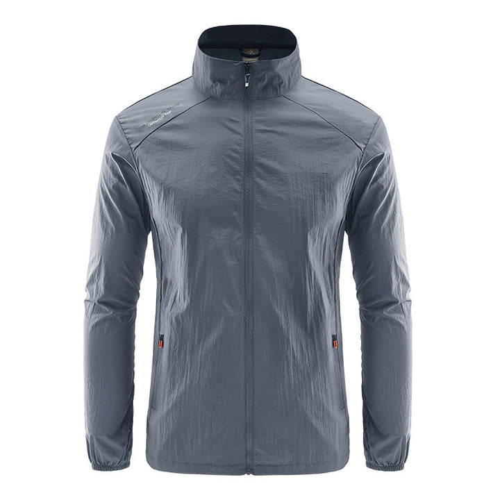 Herren Leichte Outdoor-Jacke mit hohem Kragen Echo Archiv