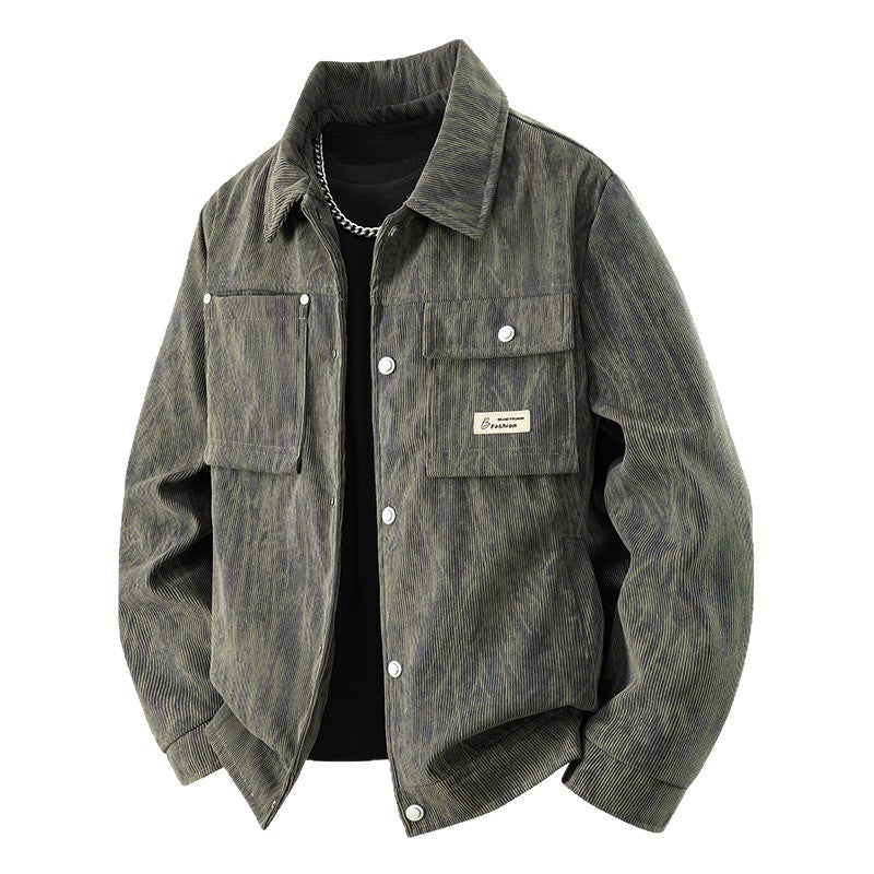 Herren Cordjacke mit praktischen Taschen Echo Archiv