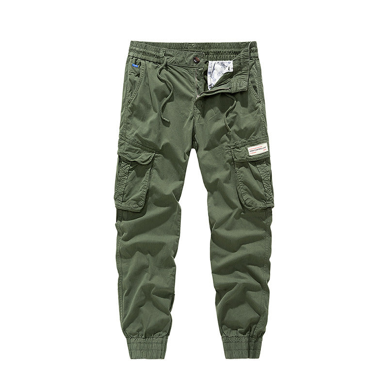 Herren Utility‑Cargo‑Jogger mit elastischem Komfortbund, Mehrfach‑Klappentaschen und gerippten Knöchelbündchen Echo Archiv