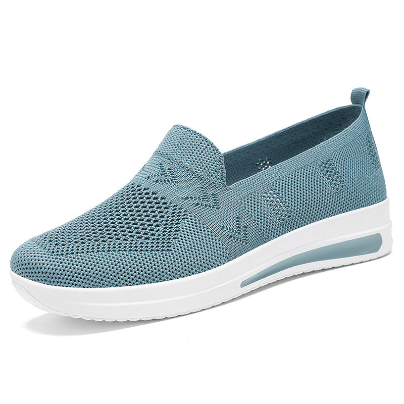Damen Atmungsaktive Slip-On Sneakers mit flexiblem Obermaterial und komfortablem Fußbett Echo Archiv