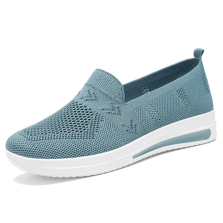 Damen Atmungsaktive Slip-On Sneakers mit flexiblem Obermaterial und komfortablem Fußbett Echo Archiv