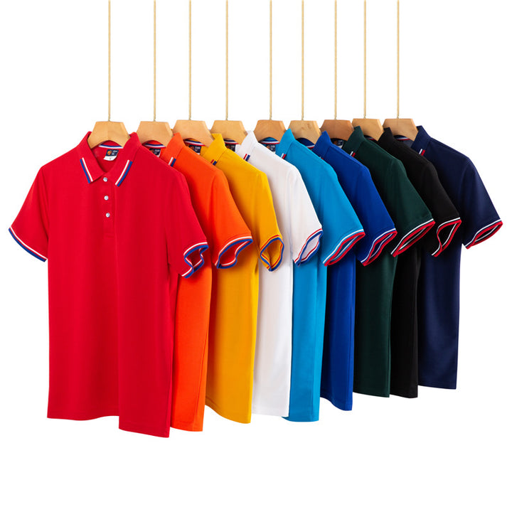 Herren Poloshirt mit atmungsaktivem Stoff und modischen Kontrast-Details Echoarchiv