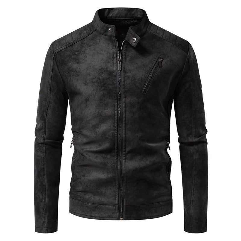 Herren Modische Bikerjacke – Brevano