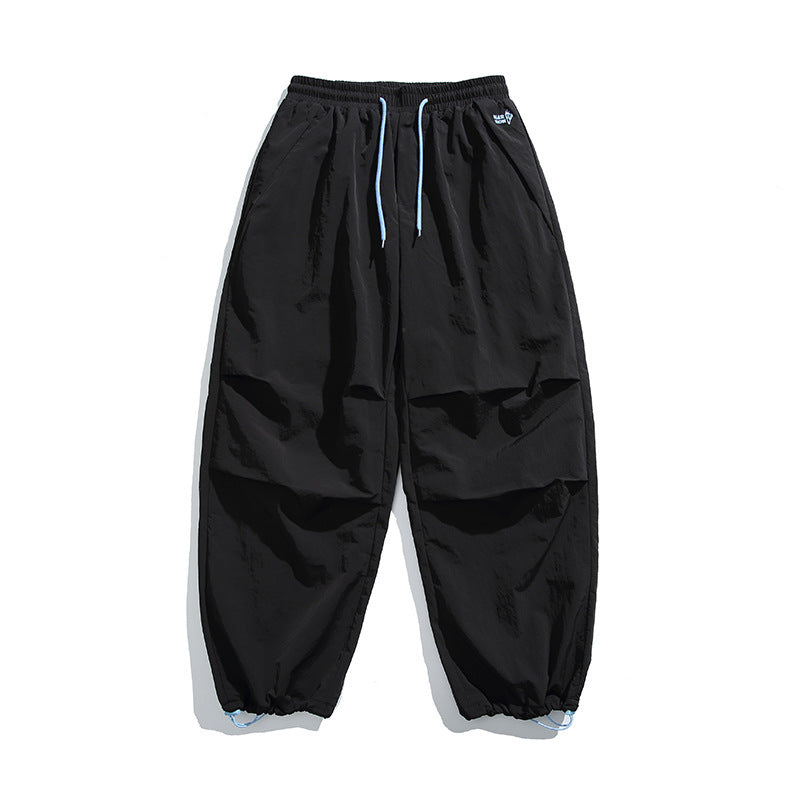 Herren Baggy-Cargo-Hose mit elastischem Tunnelzugbund, Kordelzug und verstellbaren Saumbündchen Echo Archiv