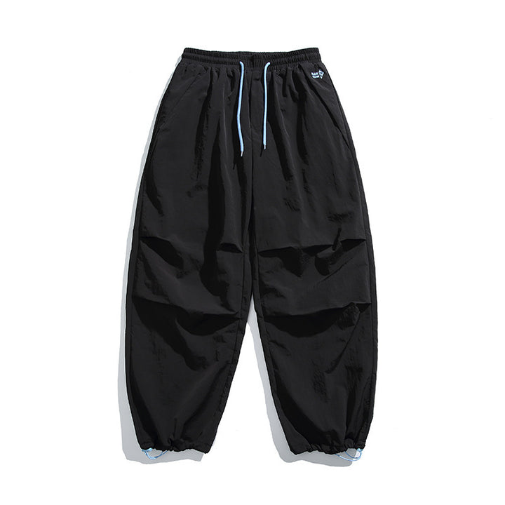 Herren Baggy-Cargo-Hose mit elastischem Tunnelzugbund, Kordelzug und verstellbaren Saumbündchen Echo Archiv