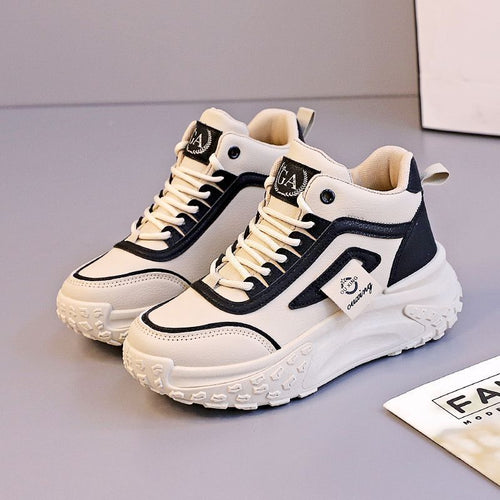 Damen Sportliche High-Top Sneakers mit dämpfender Sohle und robuster Profilierung Echo Archiv