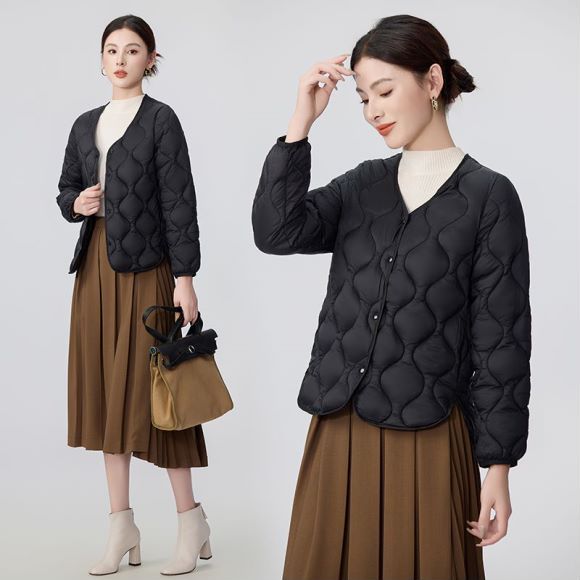 Damen Wattierte Trendjacke Echoarchiv