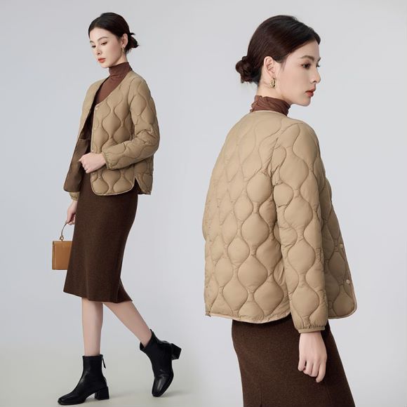 Damen Wattierte Trendjacke Echoarchiv
