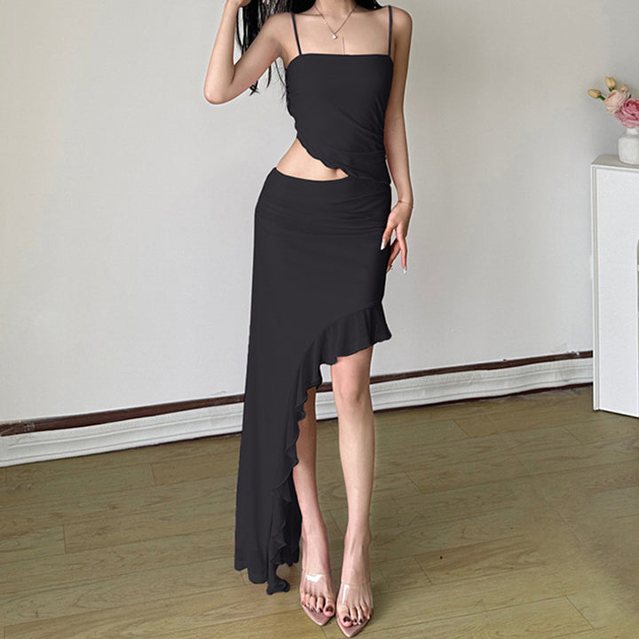 Damen Spitzen-Maxikleid mit verstellbaren Trägern Echo Archiv