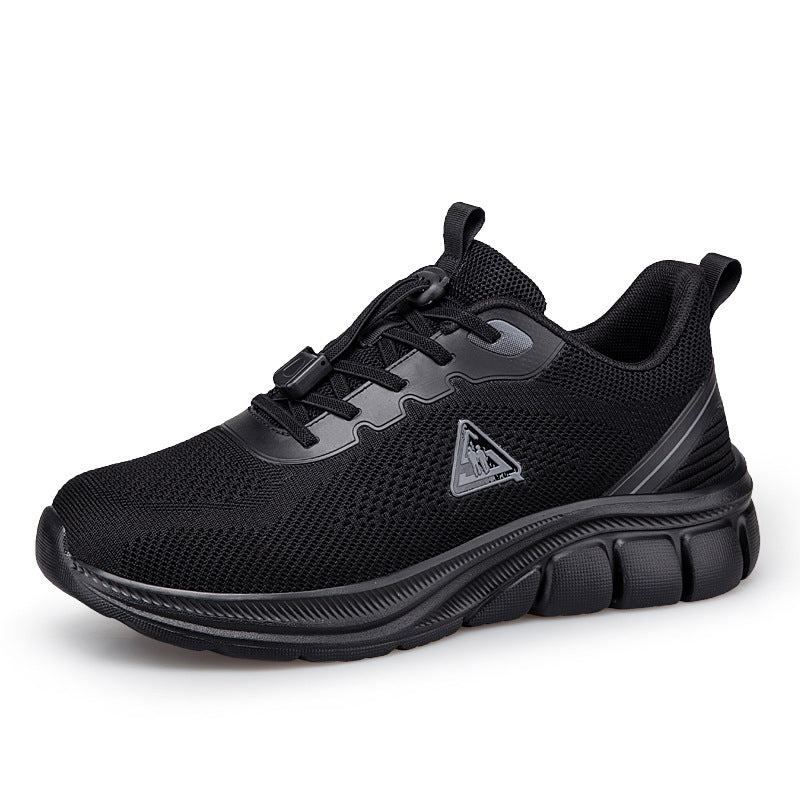Damen nan leichter atmungsaktiver Strick-Walking-Sneaker mit Schnellzugverschluss und ergonomischer EVA-Dämpfung Echo Archiv