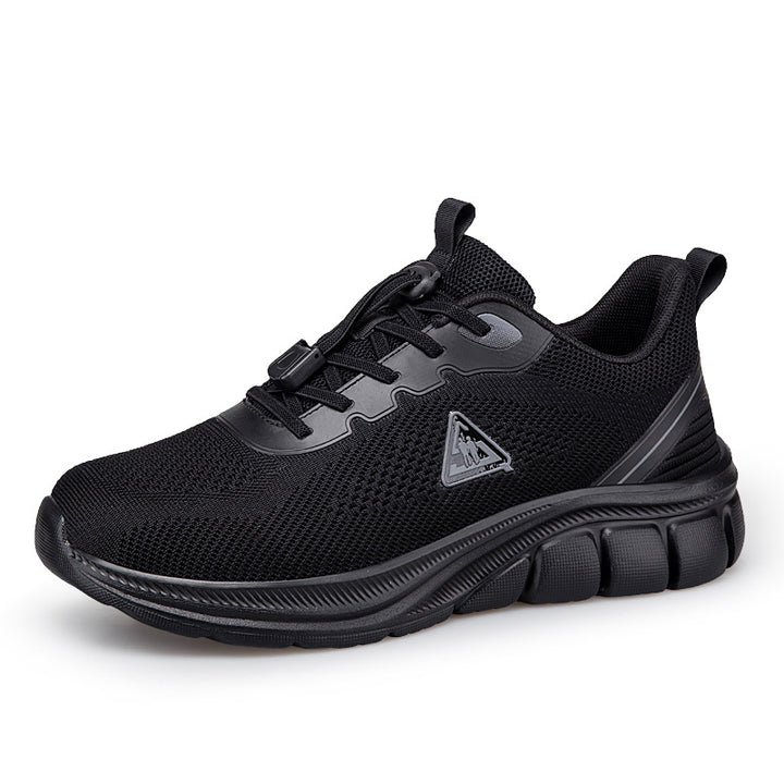 Damen nan leichter atmungsaktiver Strick-Walking-Sneaker mit Schnellzugverschluss und ergonomischer EVA-Dämpfung Echo Archiv