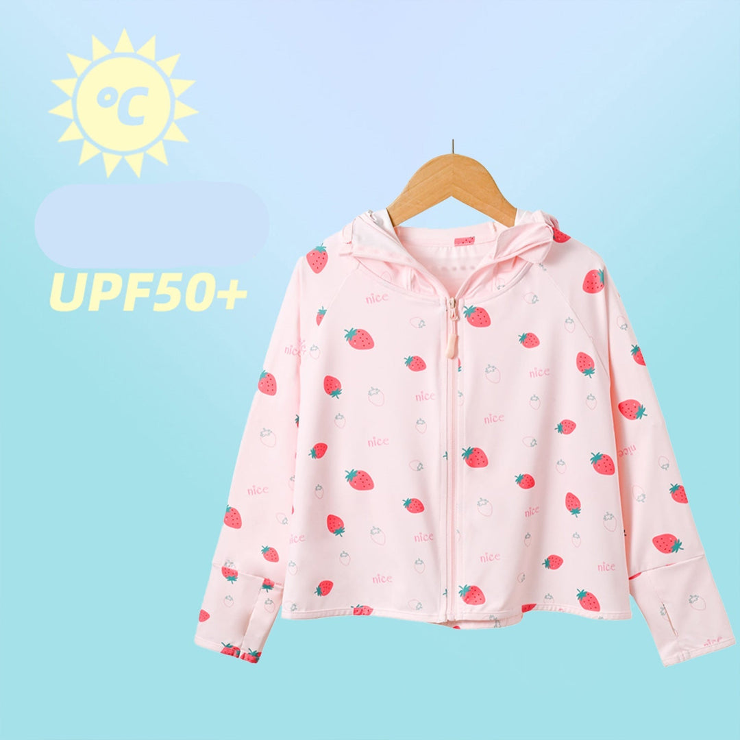 Jungen atmungsaktive Kapuzenjacke mit UV-Schutz Echo Archiv