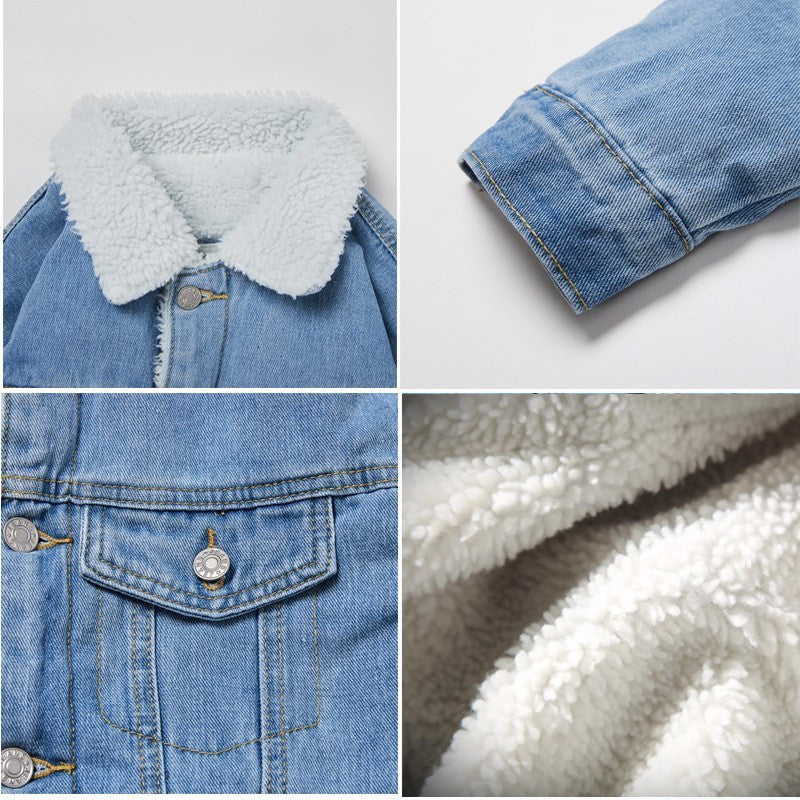 Herren Denimjacke mit Fleece-Futter Echoarchiv