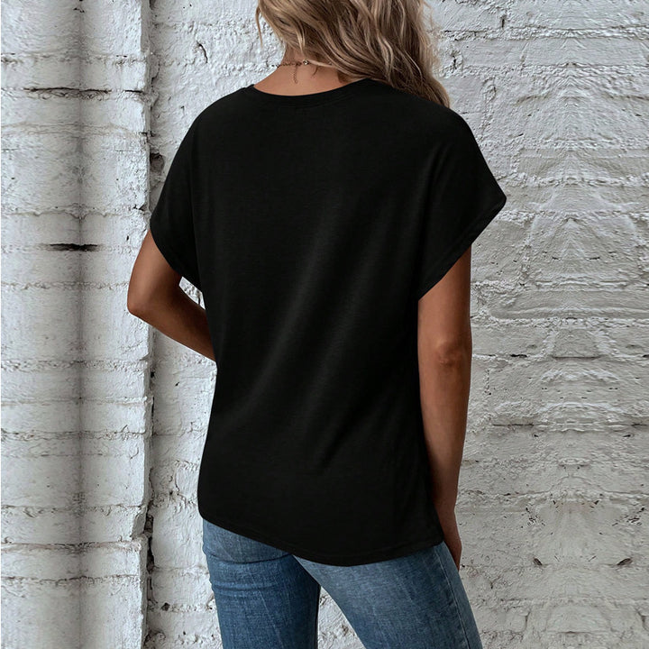 Damen Oversize T-Shirt mit Knoten-Detail Echo Archiv