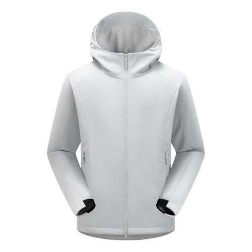 Herren Softshell-Outdoorjacke mit Kapuze, winddichter Membran und ergonomischem Schnitt Echoarchiv