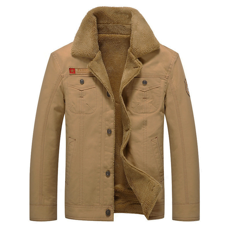 Herren Übergangsjacke mit warmem Teddyfutter Echo Archiv