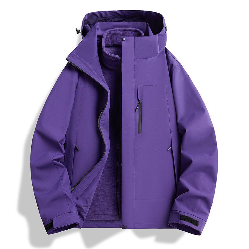 Herren Wasserfeste Funktionale Outdoor-Jacke Echo Archiv