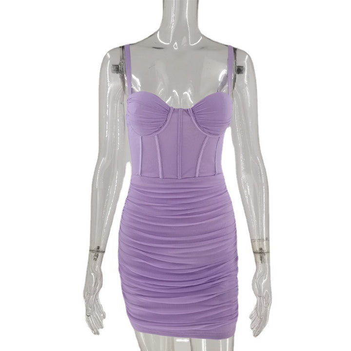 Damen Tailliertes Minikleid mit Korsett-Design Echo Archiv