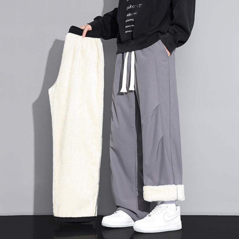 Damen Bequeme Plüsch-Freizeithose