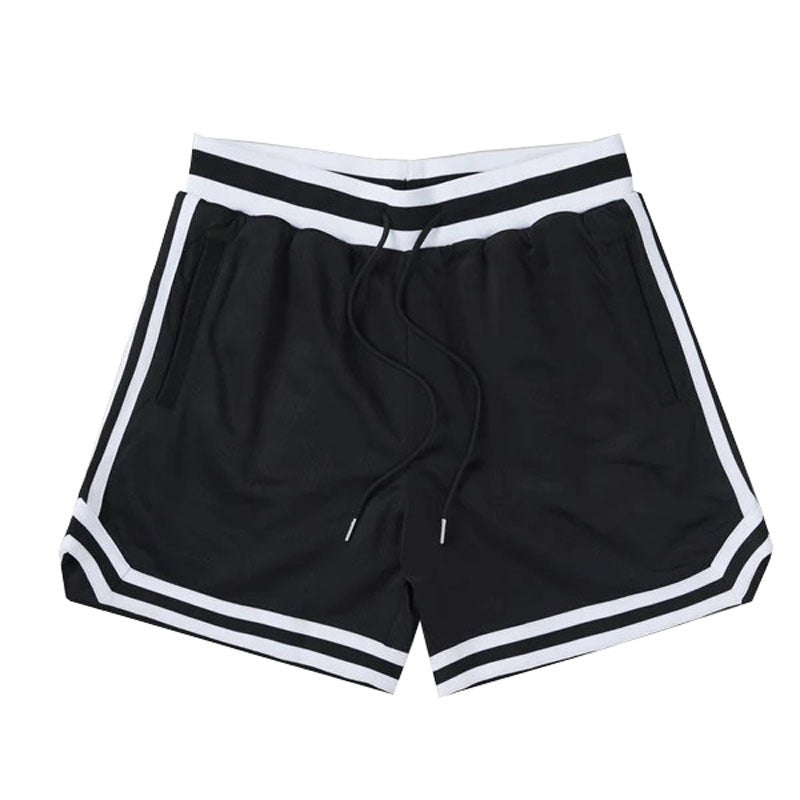 Herren Sportliche Mesh-Shorts mit Seitenstreifen Echoarchiv