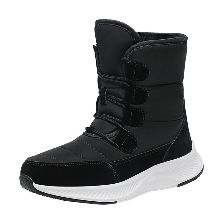 Damen Gefütterte Stepp‑Winterstiefel mit Isolierung und rutschfester EVA‑Sohle Echo Archiv