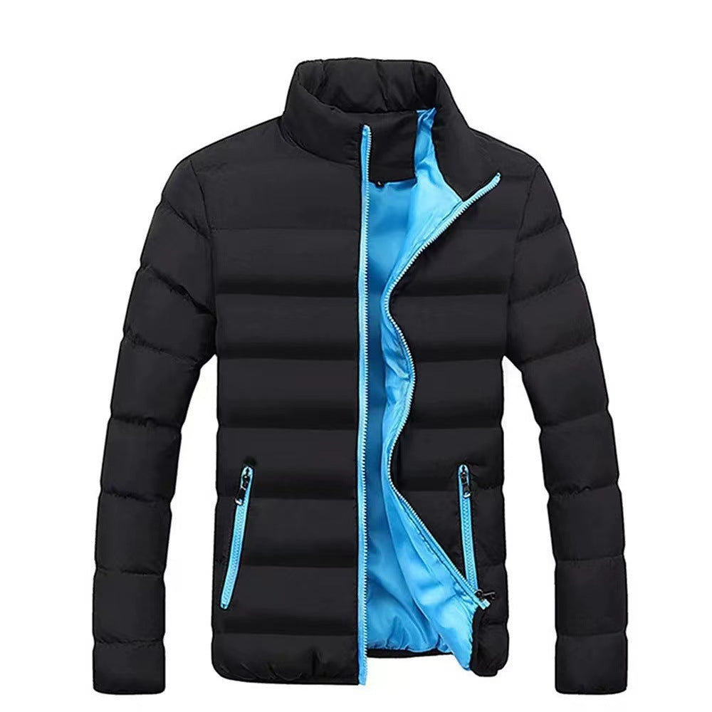 Herren nan gesteppte Thermojacke mit hohem Stehkragen und wasserabweisender Außenhülle Echo Archiv