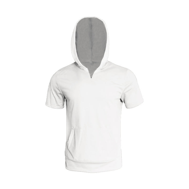 Herren Sportliches Kurzarm-Hoodie Echoarchiv