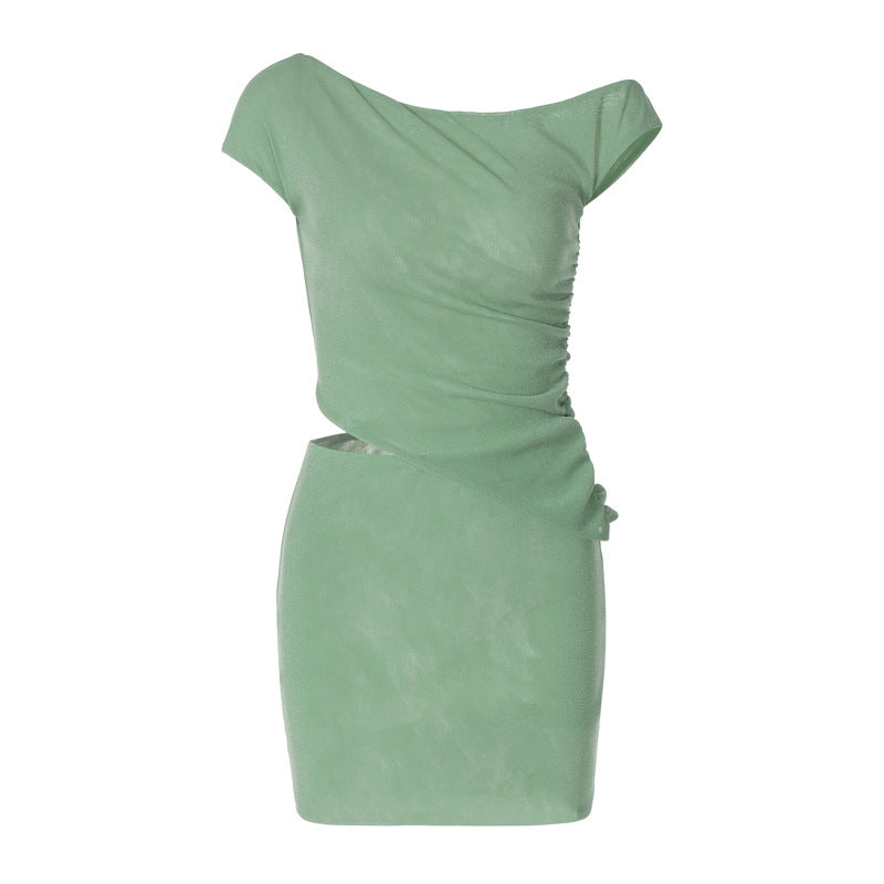 Damen Figurumspielendes Cocktailkleid mit raffiniertem Raffungselement Echo Archiv