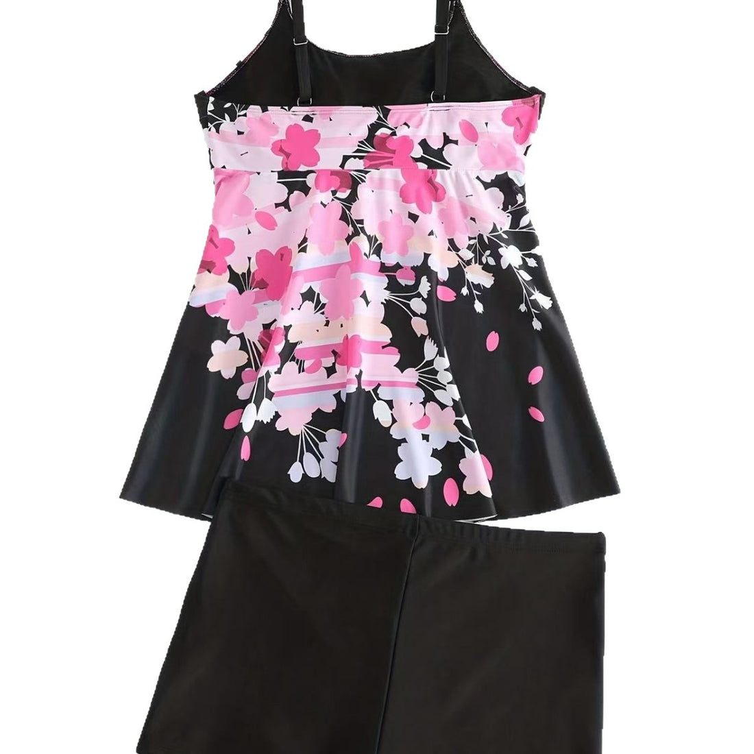 Damen einteiliger Badeanzug mit floralem Design – Maréssa
