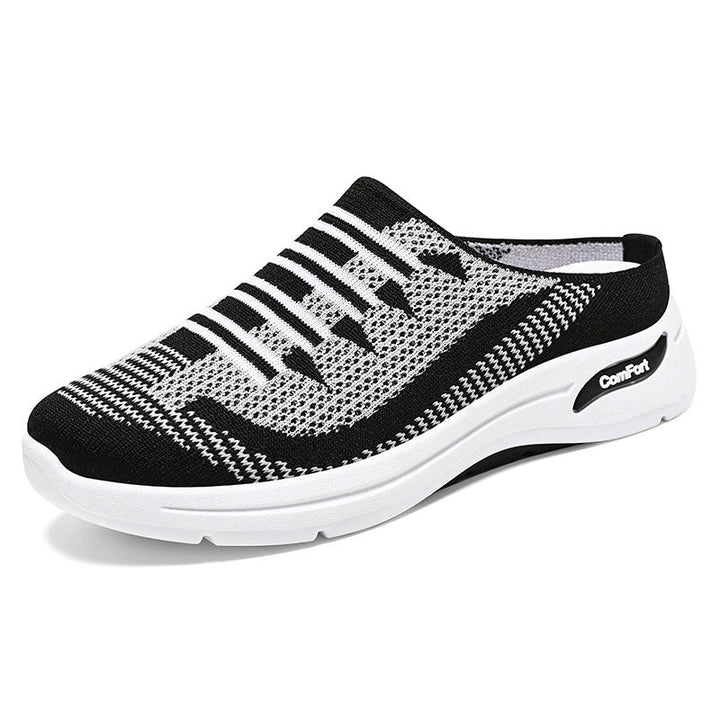 Damen Komfortable Slip-On Sneakers mit elastischem Obermaterial Echo Archiv