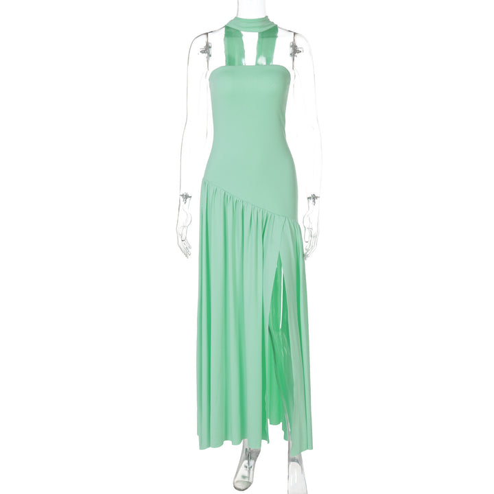 Damen Maxikleid mit raffiniertem Cut-Out-Design und asymmetrischem Saum Echo Archiv