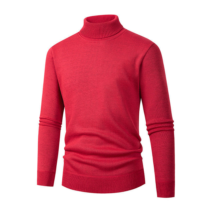 Herren eleganter Rollkragenpullover aus hochwertigem Material Echoarchiv
