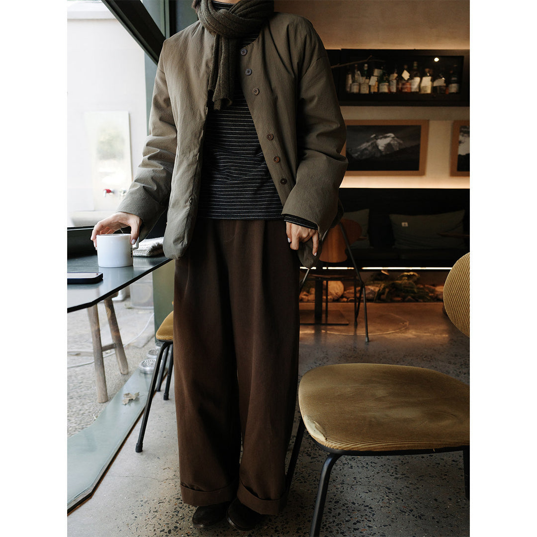 Damen Modische Übergangsjacke mit hohem Kragen Echoarchiv 1789269004