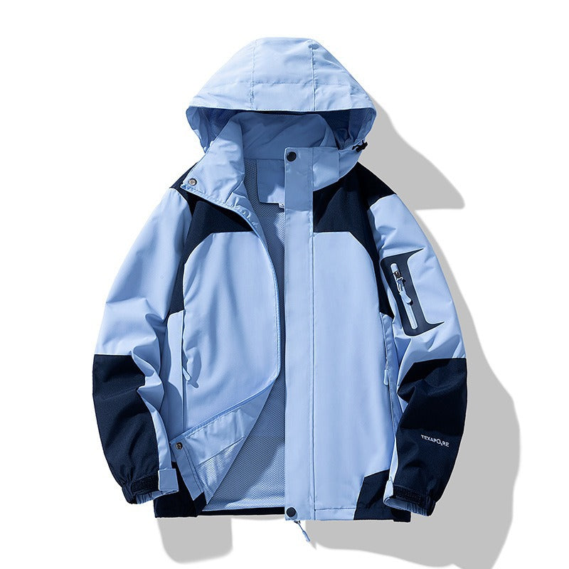 Herren Atmungsaktive Softshell-Performancejacke mit Kapuze und Ärmeltasche Echoarchiv