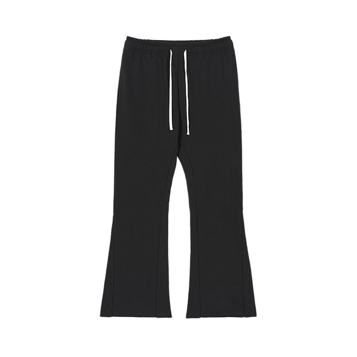 Damen Schlag-Sweathose aus French-Terry mit elastischem Bund und dekorativen Teilnähten Echo Archiv