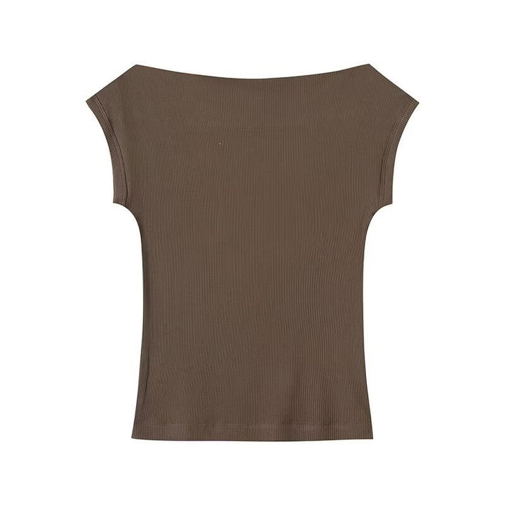 Damen raffiniertes Oberteil mit weitem Schnitt und modernen Details Echo Archiv