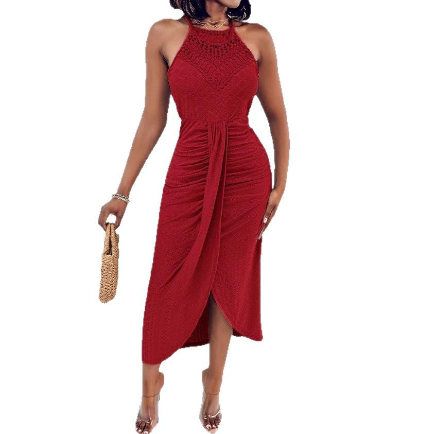 Damen Maxikleid mit geflochtenem Detail und elegantem Taillenschnitt Echo Archiv