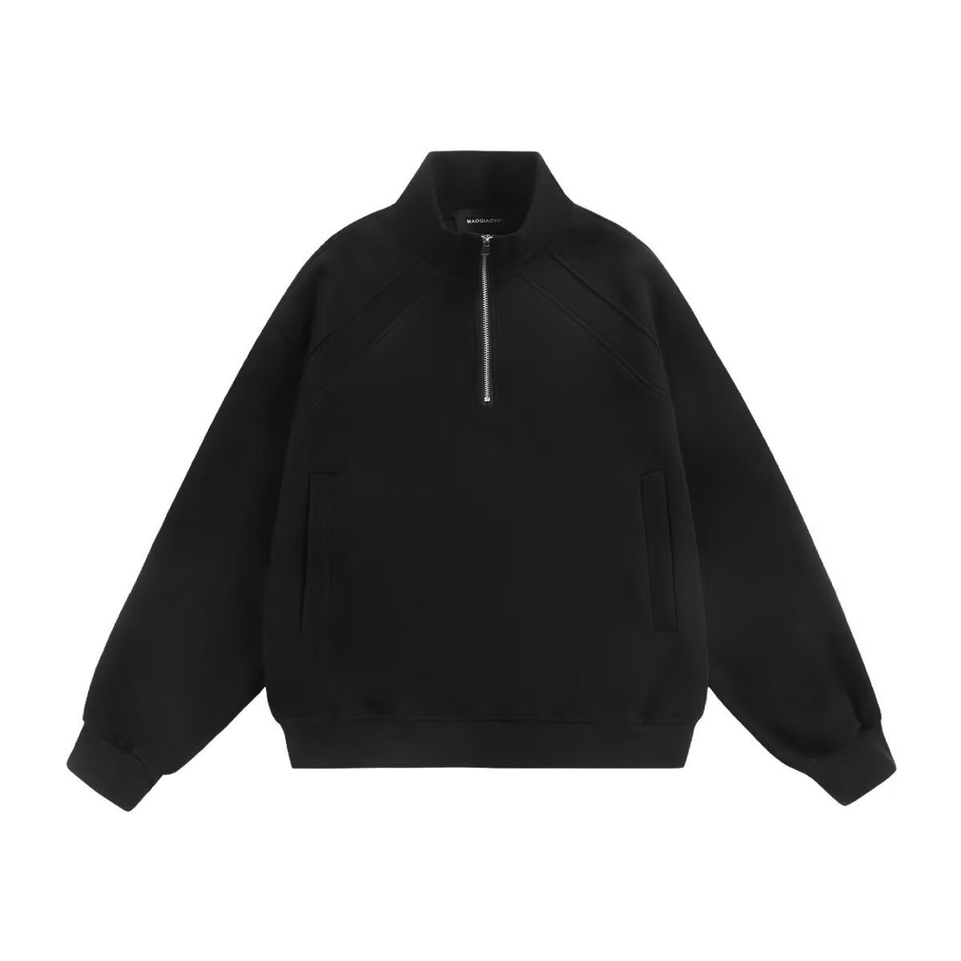 Damen Sportlicher Stehkragenpullover Echoarchiv