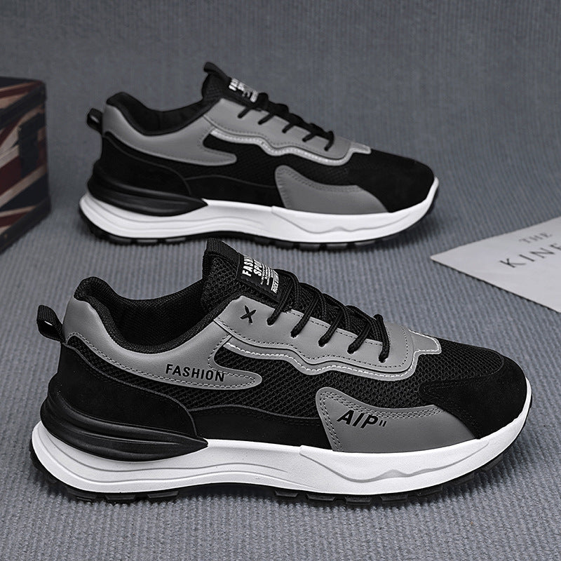 Herren Athletisch-inspirierte Plateau-Sneaker mit atmungsaktivem Mesh und griffiger Trailsohle Echoarhiv – Norré