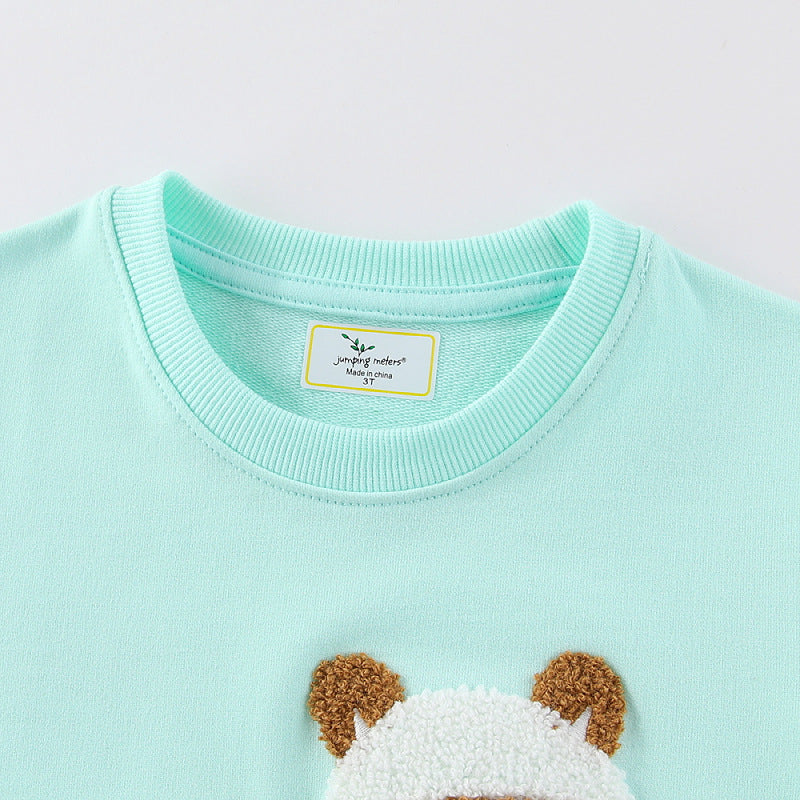 Mädchen Sweatshirt mit verspieltem Lama-Motiv Echo Archiv