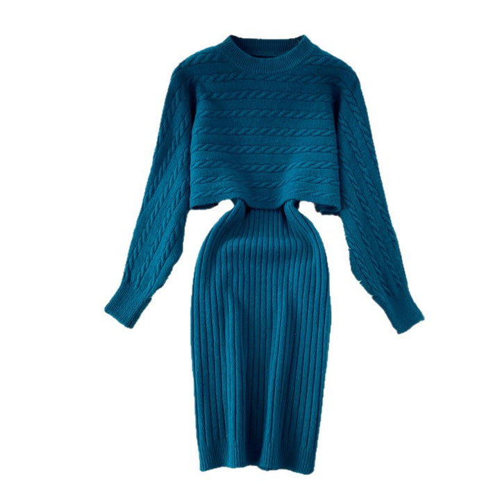 Damen Strickset mit Rippenstruktur Echo Archiv
