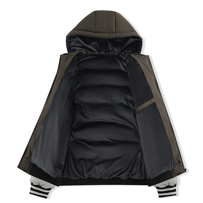 Herren Sportliche Steppjacke mit hohem Kragen und Reflektierenden Details Echo Archiv