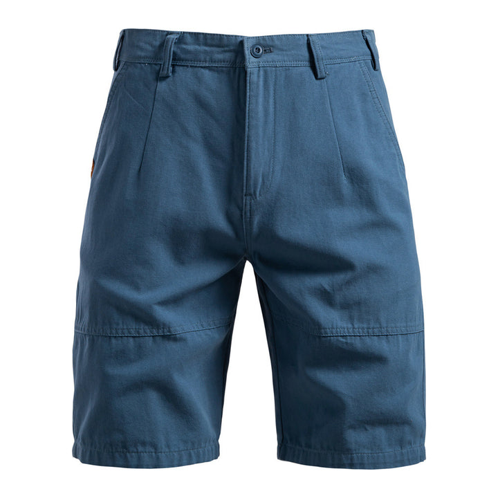 Herren nan robuste Baumwoll-Twill-Bermudahose mit verstärkten Knieeinsätzen und entspannter Passform Echo Archiv
