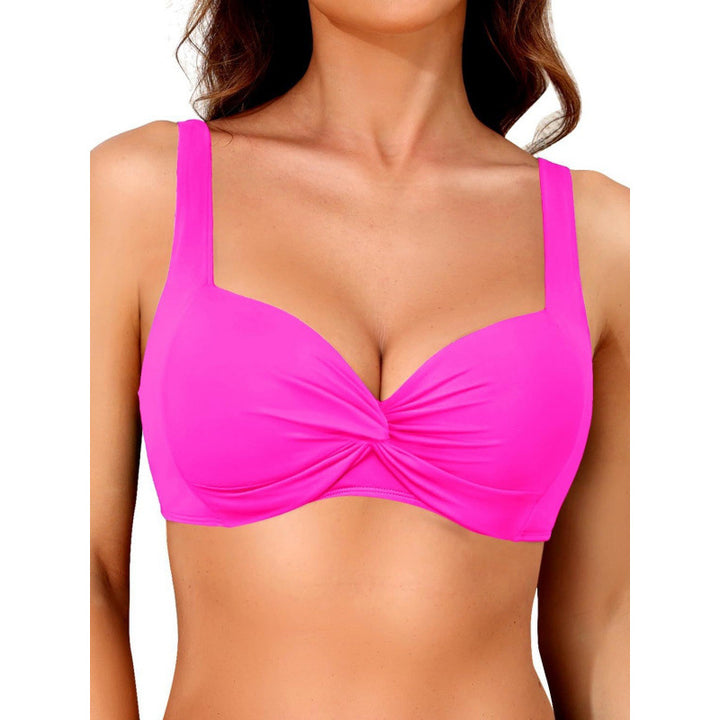 Damen Sportliches Bikinioberteil mit Twisted-Design Echo Archiv