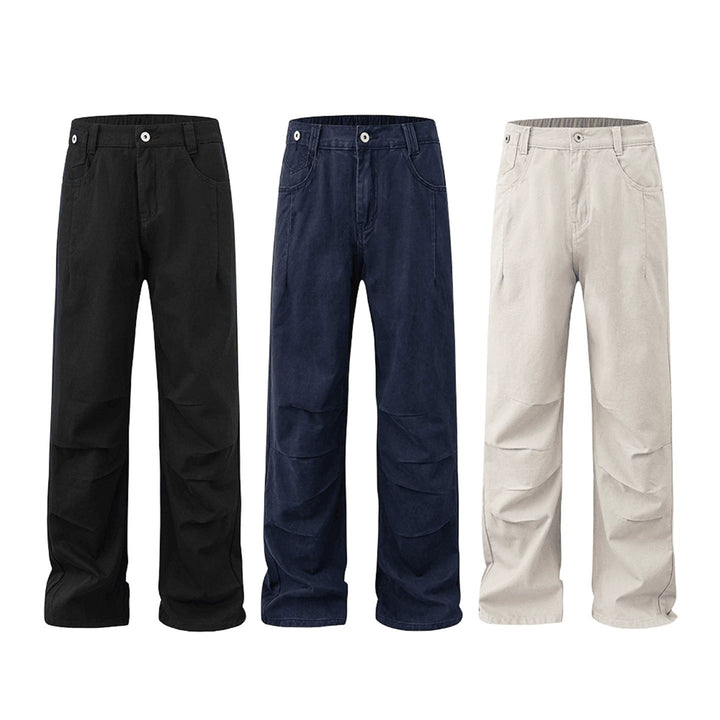 Damen Weitgeschnittene Denim-Hose mit elastischem Bund Echo Archiv
