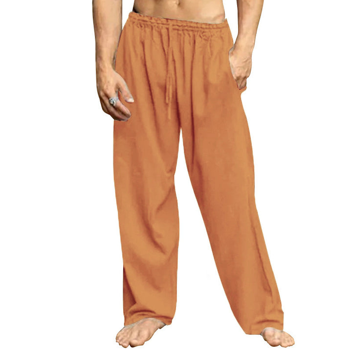 Herren bequeme Freizeit-Hose mit elastischem Bund und seitlichen Eingrifftaschen Echoarchiv
