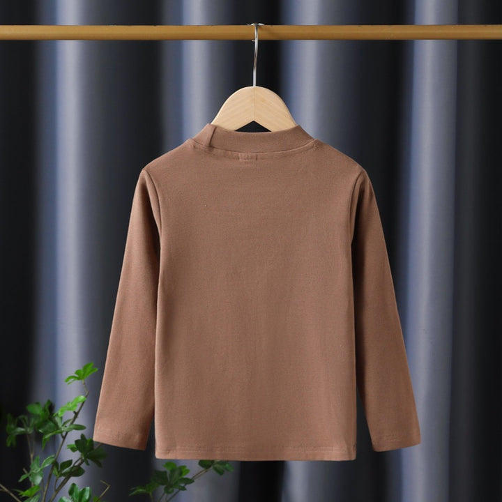 Mädchen Langarmshirt mit elegantem Stehkragen und filigraner Bestickung Echo Archiv