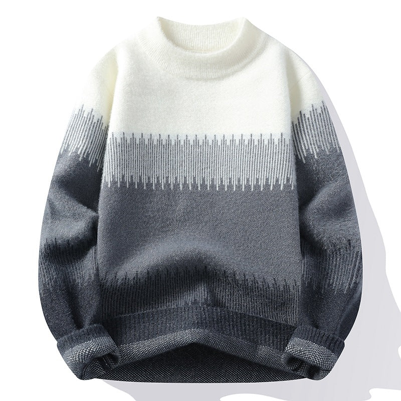 Damen Kuscheliger Pullover mit modernem Farbverlauf Echoarchiv