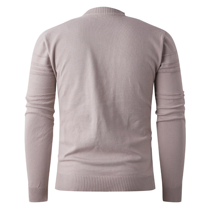 Herren Modischer Pullover mit strukturiertem Design Echoarchiv